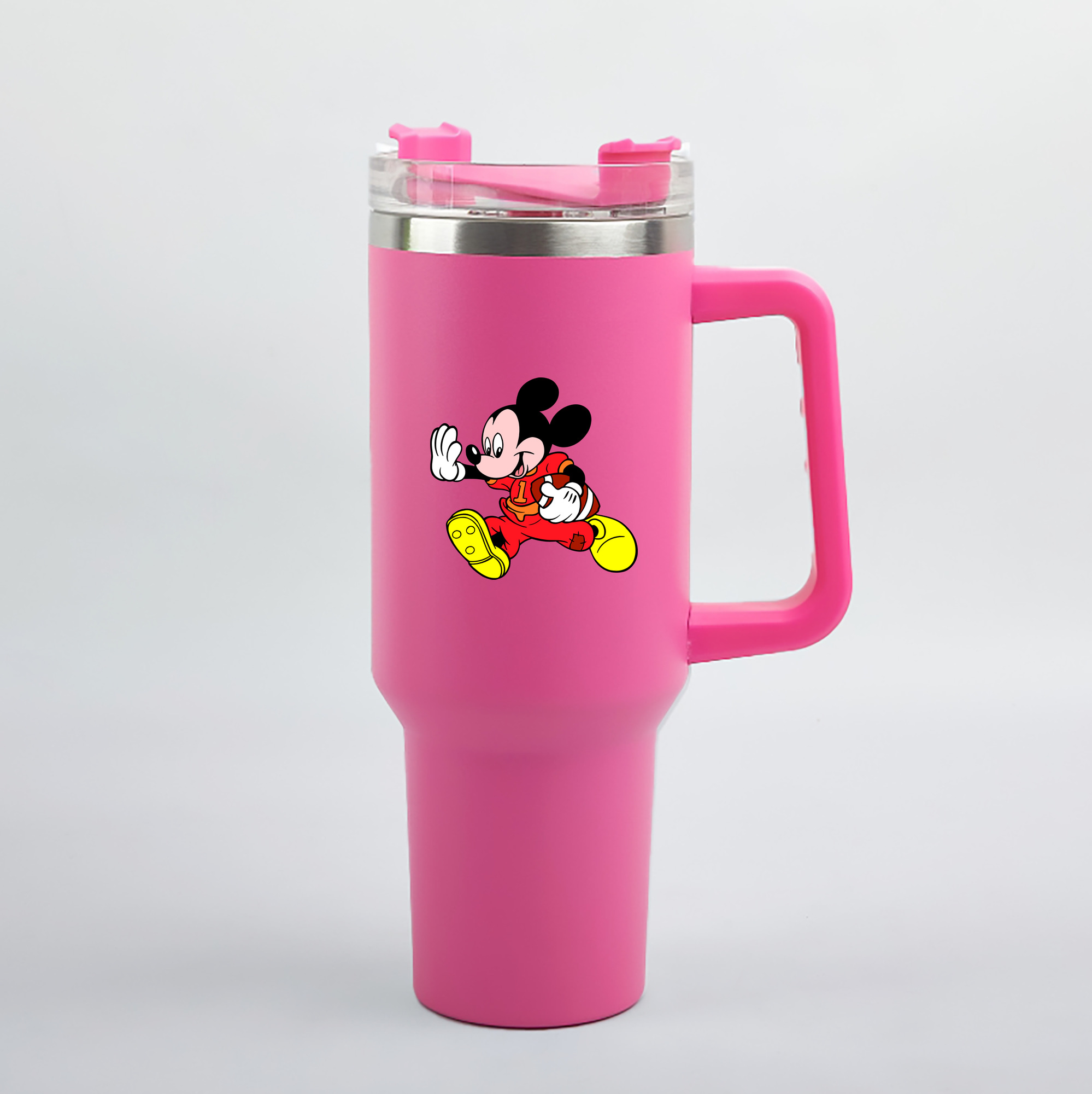 （画像用） ミッキーマウス Mickey Mouse 1200mL車用タンブラー（カラープリント）